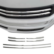 Kühlergrill Leisten Grillleisten für VW T6 Transporter 2015-2019 Untere Chrom 6x