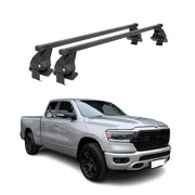Menabo Dachträger Grundtäger für RAM 1500 2019-2026 50kg Stahl Schwarz 2 tlg