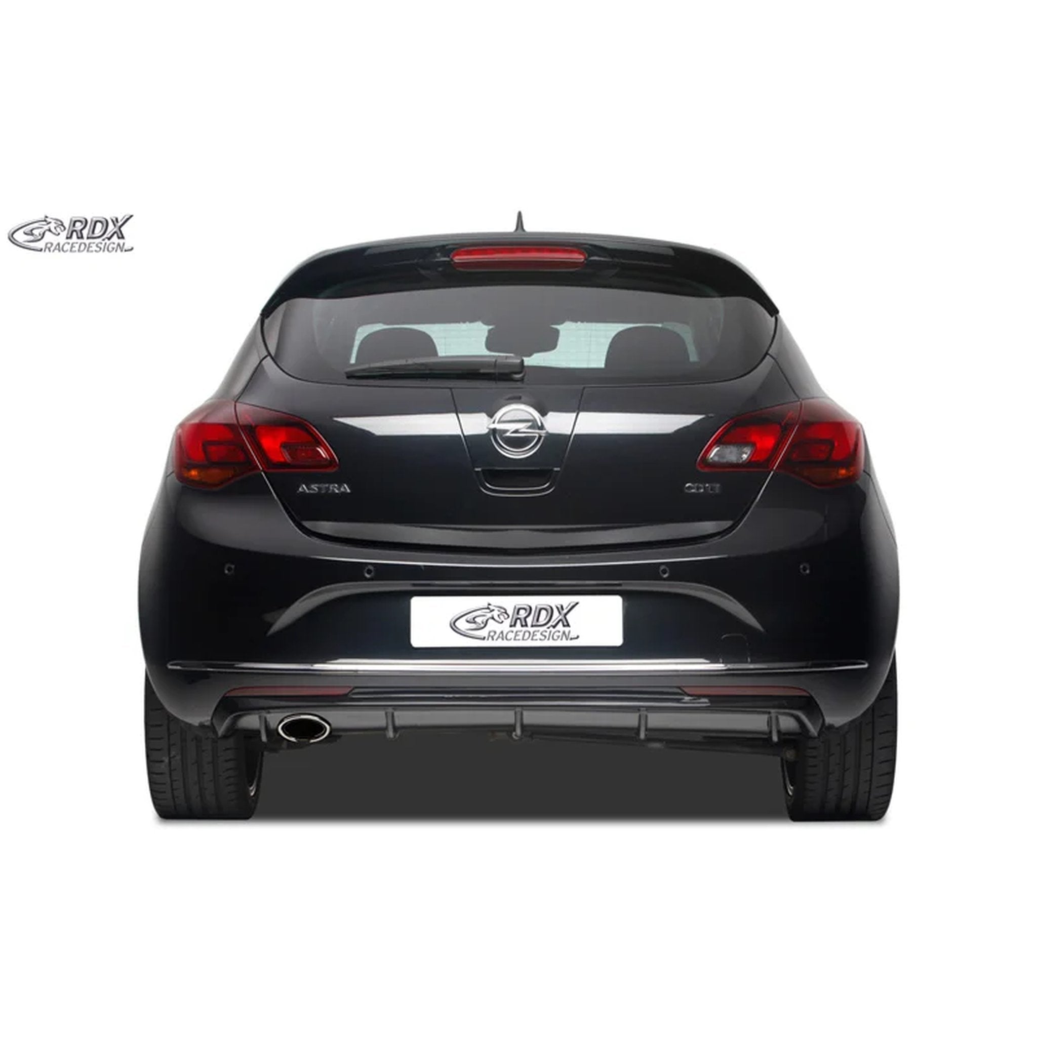 RDX Heckschürzenansatz Diffuser für Opel Astra J 5-türer 2009-15