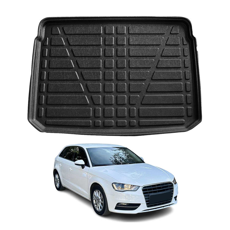 Kofferraumwanne Laderaumwanne für Audi A3 8V Sportback 2012-2020 Gummi TPE