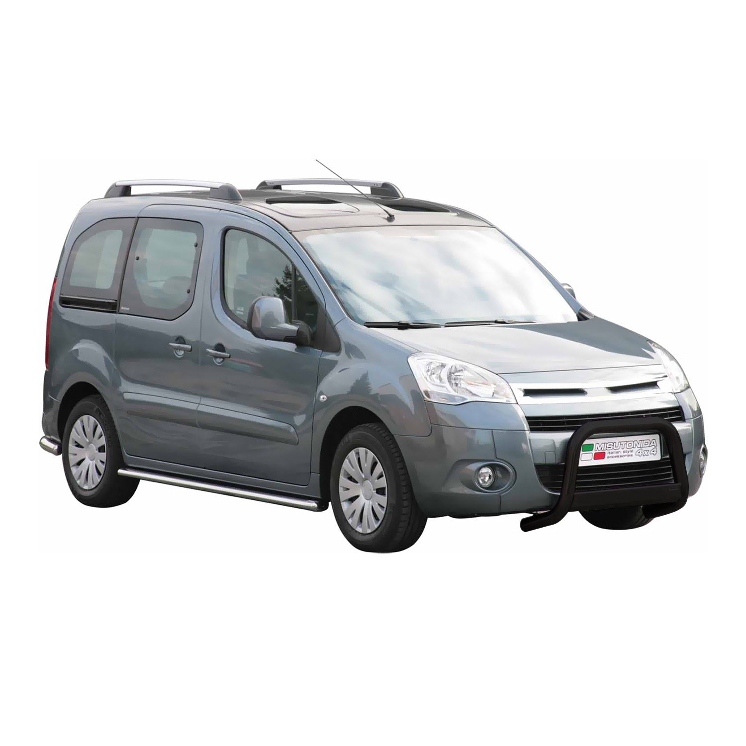 Frontbügel Frontschutzbügel für Citroen Berlingo 2008-2014 ø63mm Stahl Schwarz