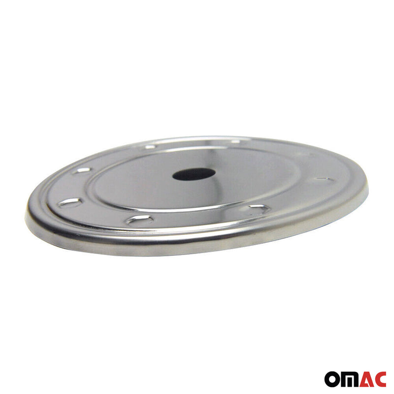 Tankdeckel Blenden Tankverschluss für Peugeot 206 206+ 1998-2012 Edelstahl Chrom