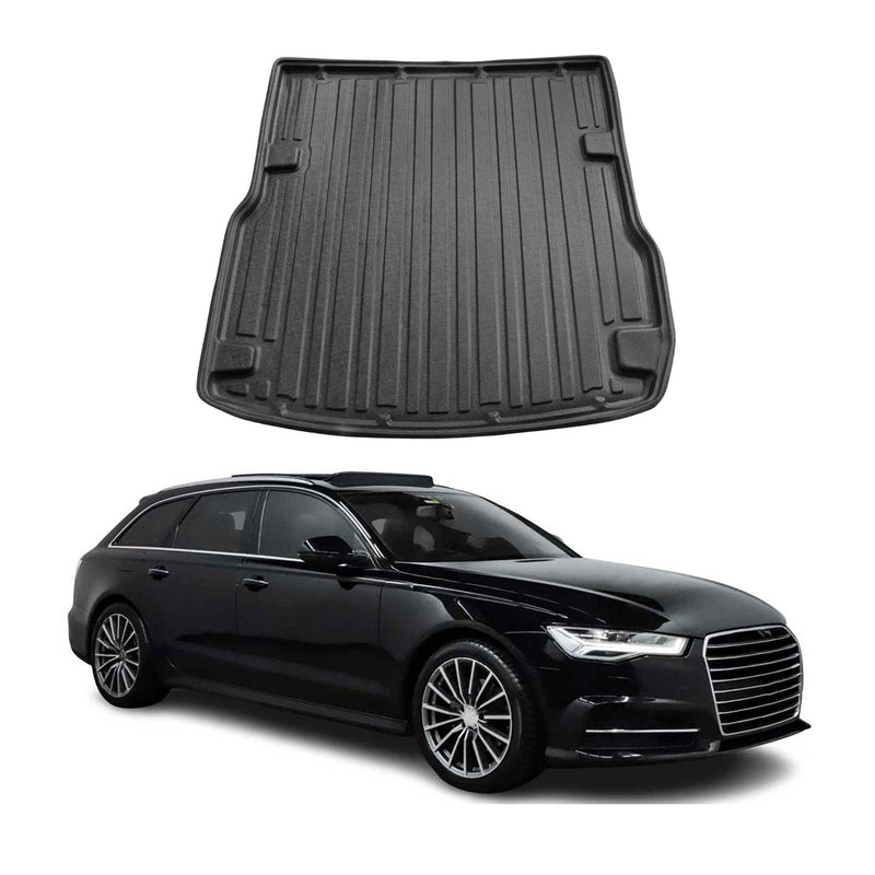 Kofferraumwanne Laderaumwanne für Audi A6 C7 Avant Allroad 2011-2018 Gummi TPE