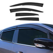 4x Windabweiser Regenabweiser für Ford Focus 2004-2010 Limo Schrägheck Dunkel