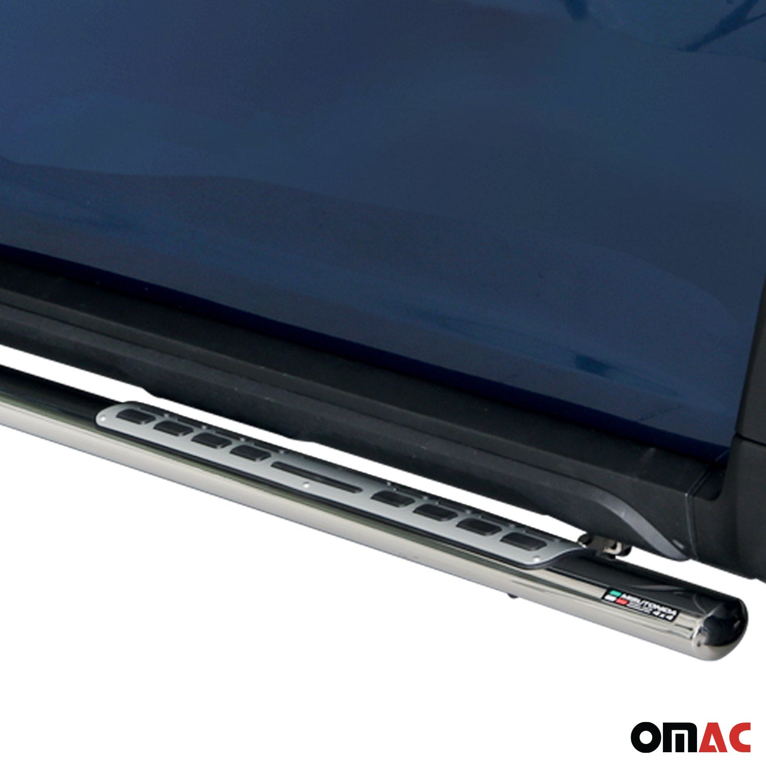 Edelstahl Seitenschweller Schwellerrohre für Dacia Duster 2018-2020 Silber