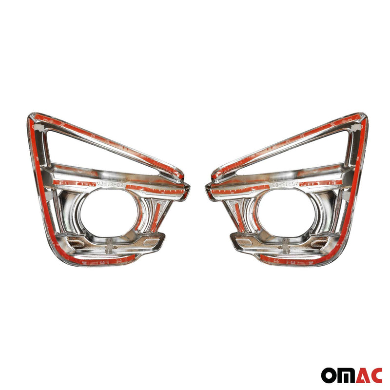 Nebelscheinwerfer Rahmen Umrandung für Mazda CX-5 2015-2017 ABS Chrom