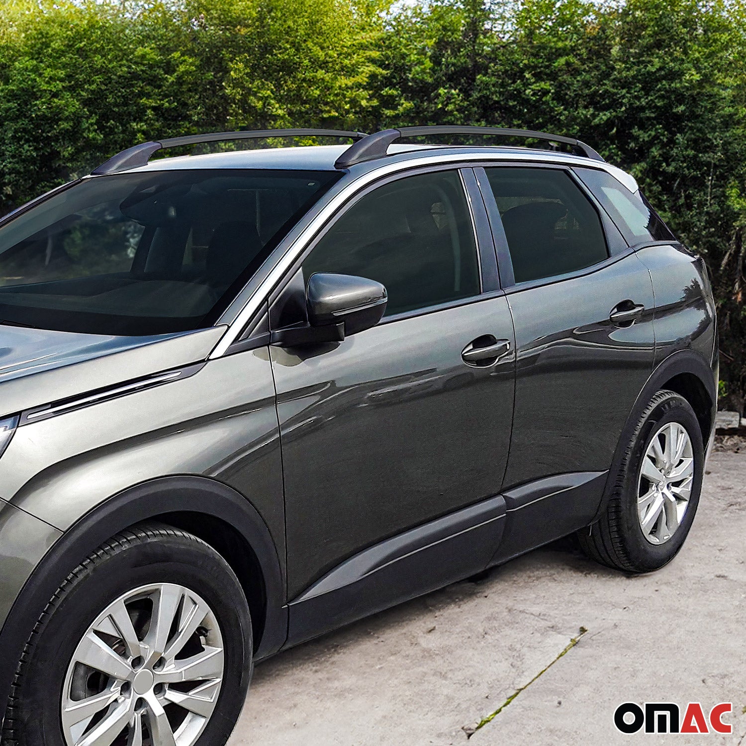 Dachreling Dachgepäckträger Relingträger für Ford Kuga 2012-2019 Alu Schwarz 2x