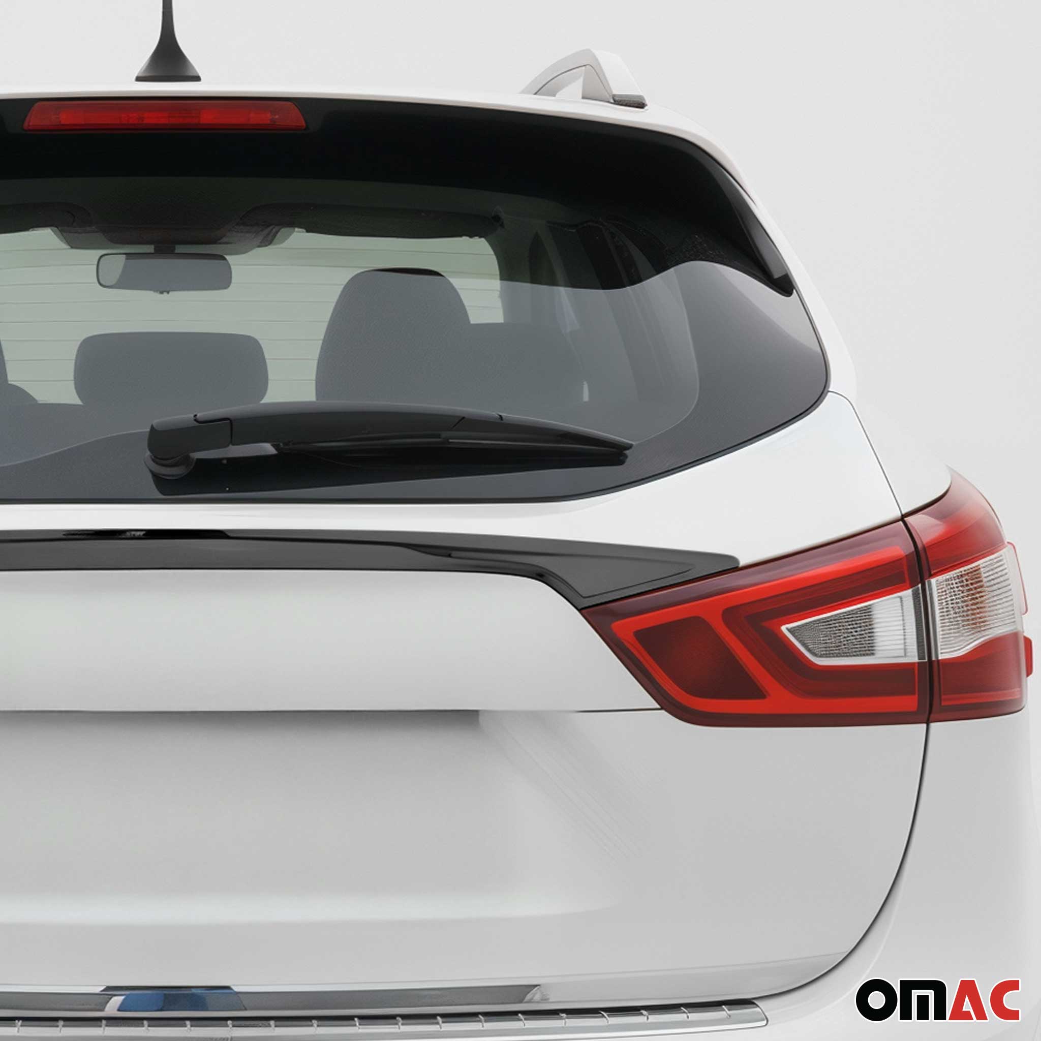 Heckklappe Kofferraumöffner für Nissan Qashqai J11 2014-2021 Edelstahl Dunkel