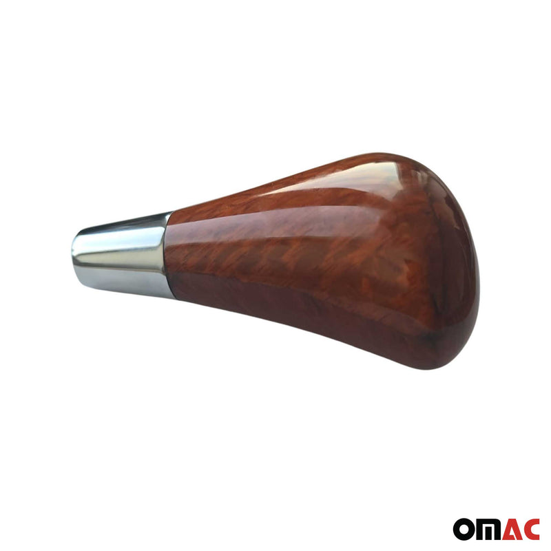 Schaltknauf für Mercedes W202 C208 C209 W210 W211 W220 Platanenholz ohne Emblem