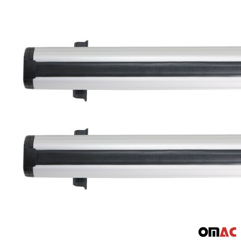 Dachträger Ladeflächenträger Querträger für VW Amarok 2010-2025 Alu Grau 2x