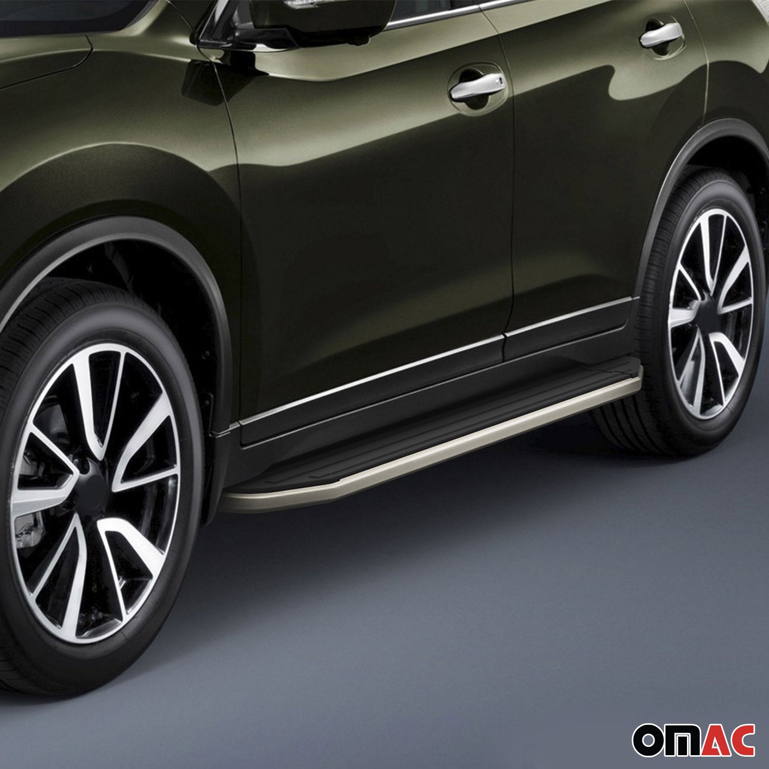 Trittbretter Seitenschweller für Nissan Qashqai J10 2006-2014 ABE Alu