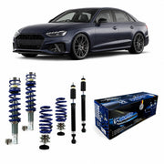 JOM BlueLine Gewindefahrwerk für Audi S4 B9 Limo VA Federbein Ø 48 6/53mm 2015-