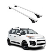 Dachträger Grundtäger für Citroen C3 Picasso 2008-2017 75kg Metall Silber 2 tlg