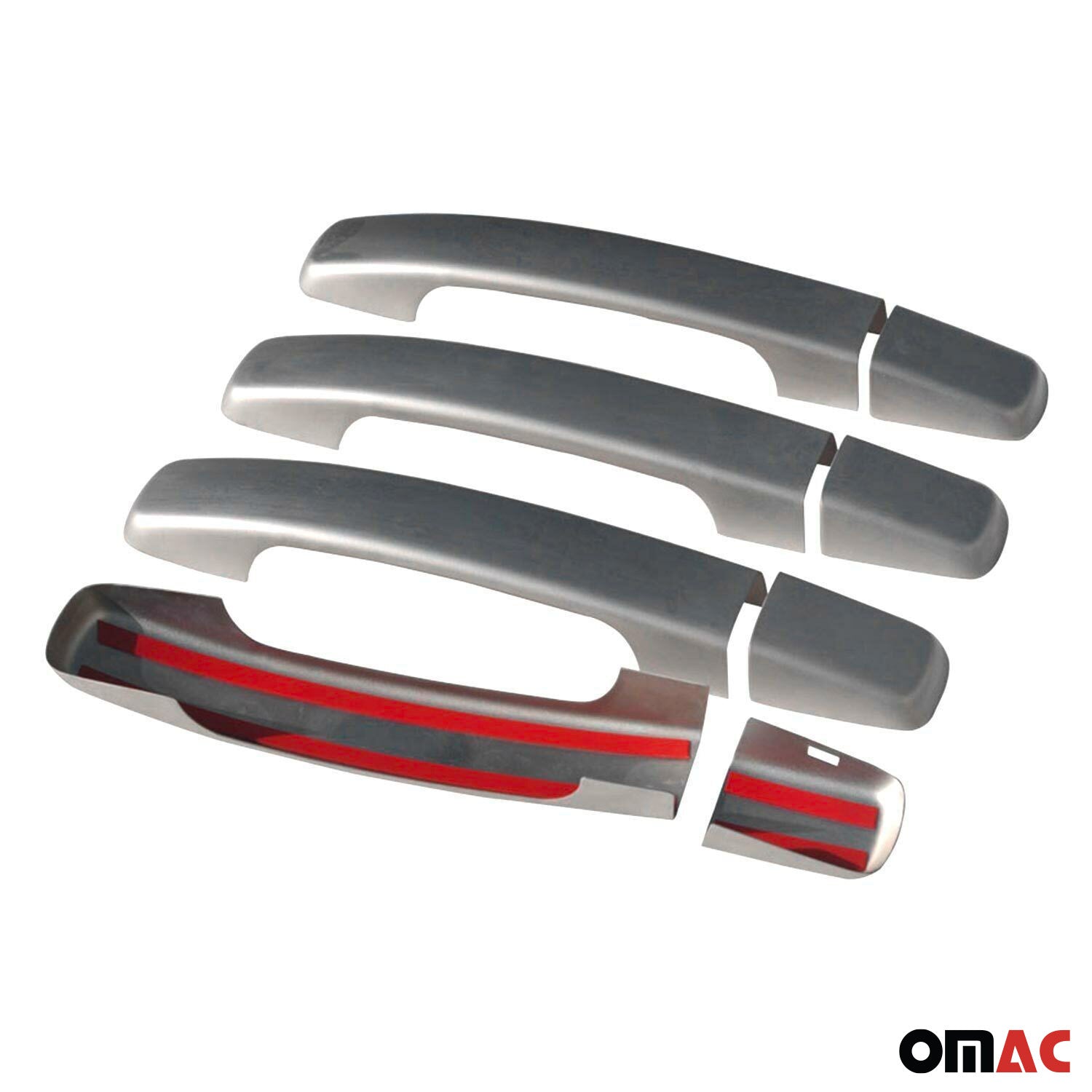 Türgriffe Blenden für Nissan Navara Pathfinder Qashqai 2005-2026 Chrom 8x