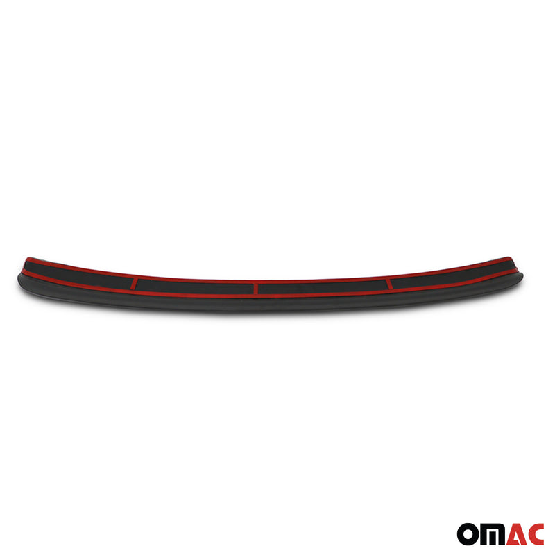 Ladekantenschutz Stoßstangenschutz für Audi A3 8V Limo 2016-2020 Acryl Schwarz