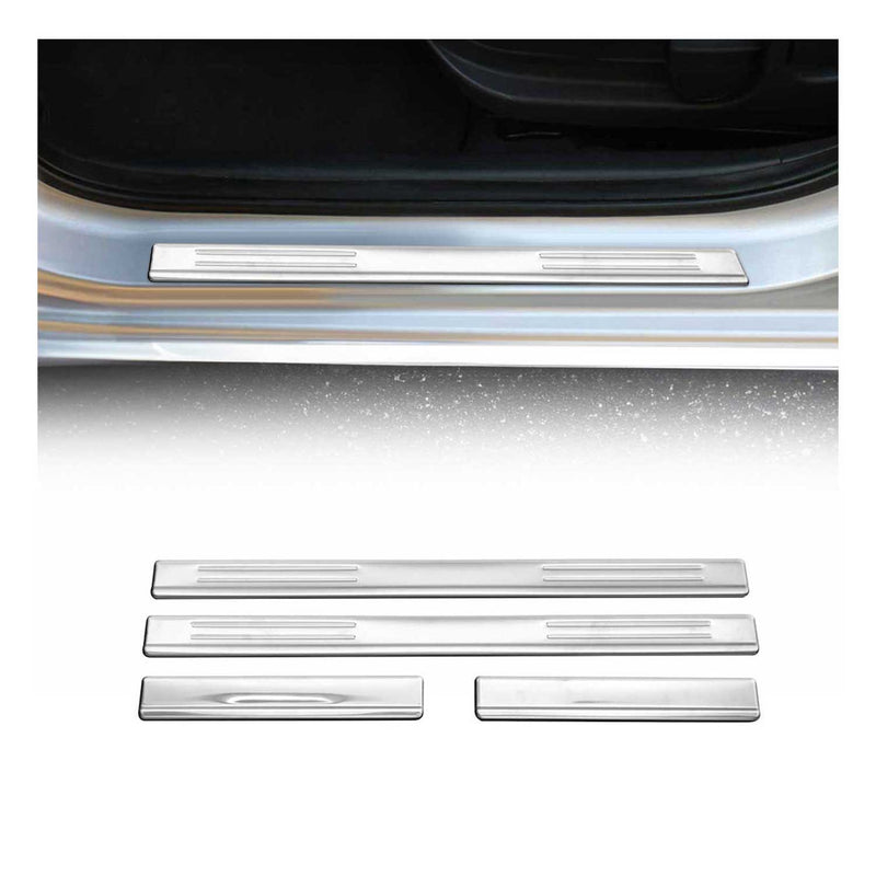 Einstiegsleisten Türschweller für VW Passat 2005-2010 Edelstahl Silber 4tlg