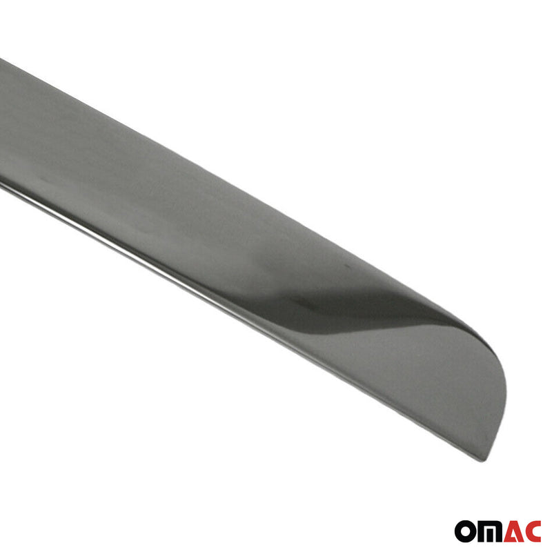 Kofferraumleiste Heckleiste für VW Transporter T5 2003-2015 Edelstahl Dunkel