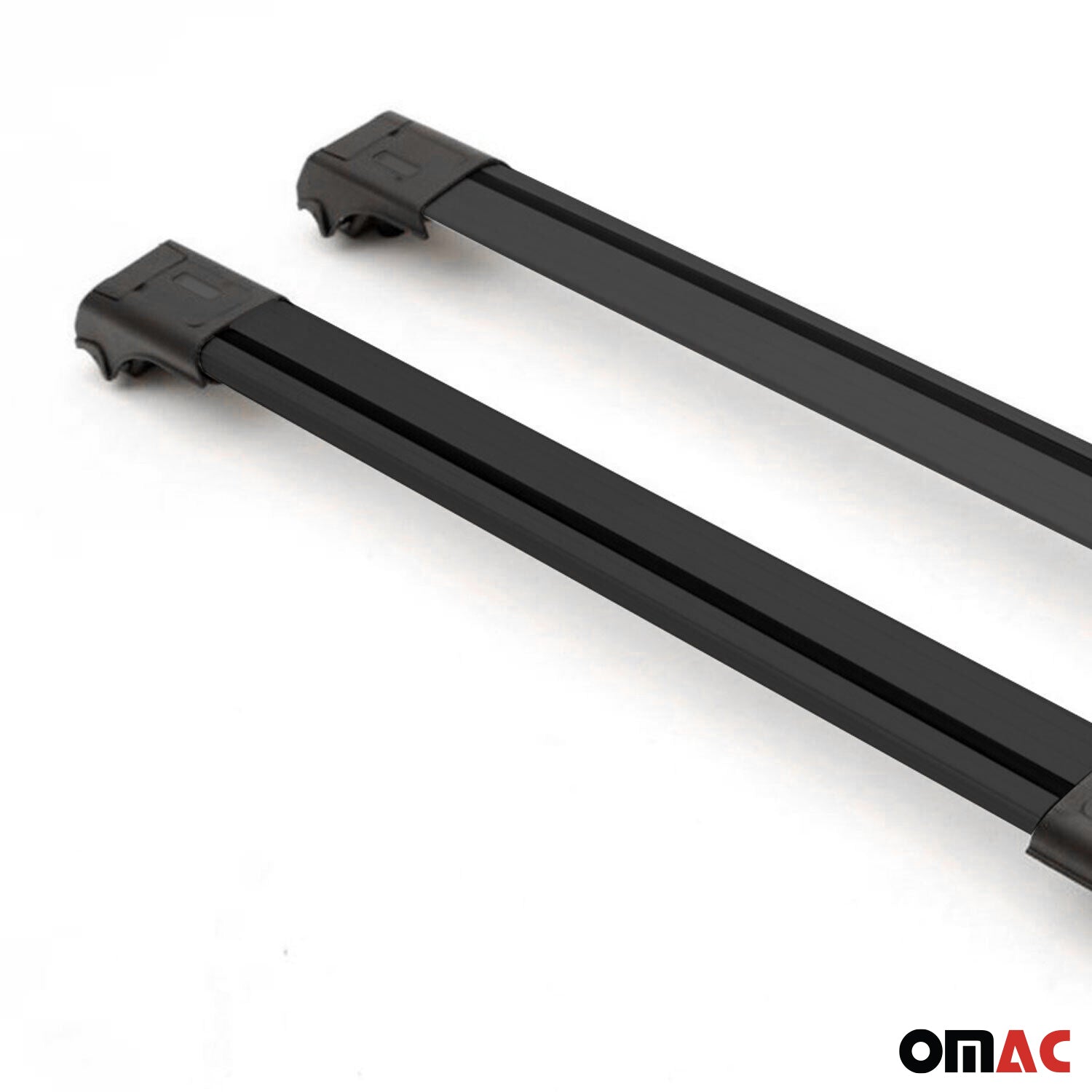 Dachträger Grundtäger für Land Rover Freelander I 1998-2006 75kg Schwarz Alu 2x