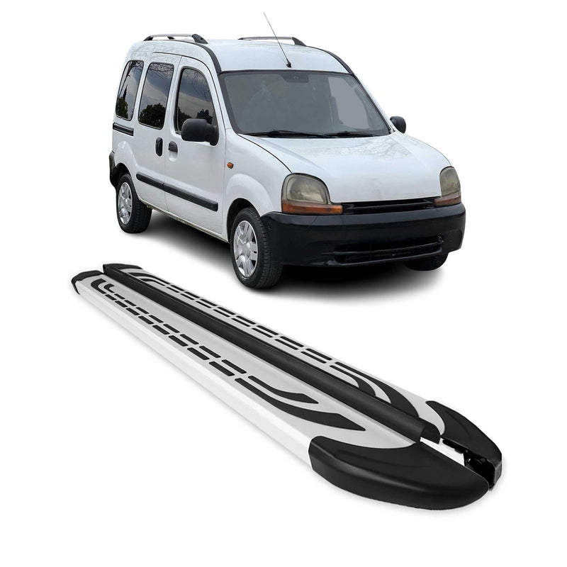 Trittbretter Seitenschweller Seitenbretter für Renault Kangoo 1 1999-2008 Alu