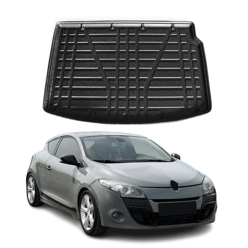 Kofferraumwanne Laderaumwanne für Renault Megane Coupe 2009-2016 Gummi TPE
