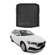 OMAC Gummi Kofferraumwanne für Skoda Octavia 2020-2026 TPE Laderaumwanne Schwarz