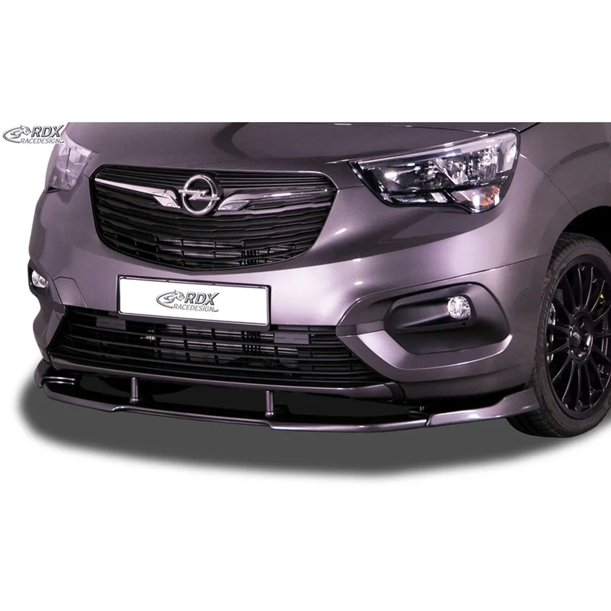 RDX Frontspoiler Vario-X für Opel Combo MPV 2018- Polyurethan TÜV