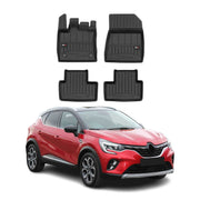 OMAC Gummi Fußmatten für Renault Captur 2019-2026 Premium TPE Automatten 4tlg
