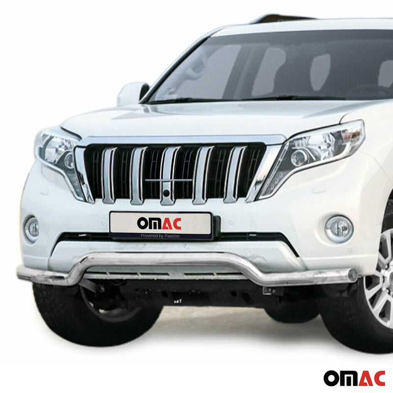 Frontbügel Frontschutzbügel für Toyota Land Cruiser 150 2013-2017 Silber ABE