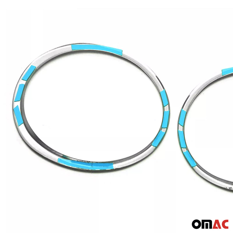 Scheinwerfer Leisten Scheinwerferblende für Nissan Juke 2014-2019 Edelstahl 2tlg