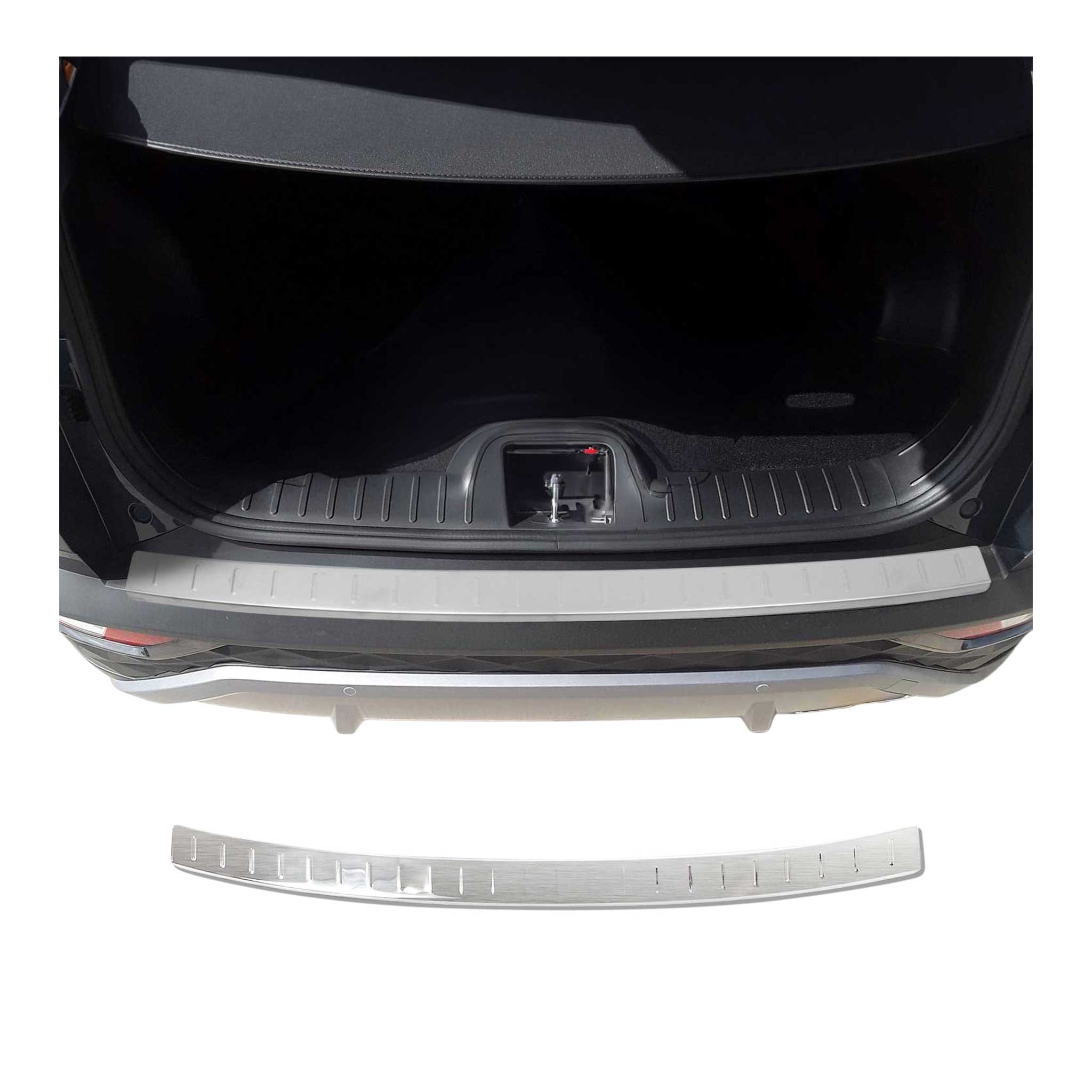 Ladekantenschutz Stoßstangenschutz für Hyundai Tucson 2022-2025 Chrom Gebürstet