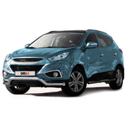 Frontbügel Frontschutzbügel Schutz für Hyundai ix35 2010-2015 Stahl ABE Silber