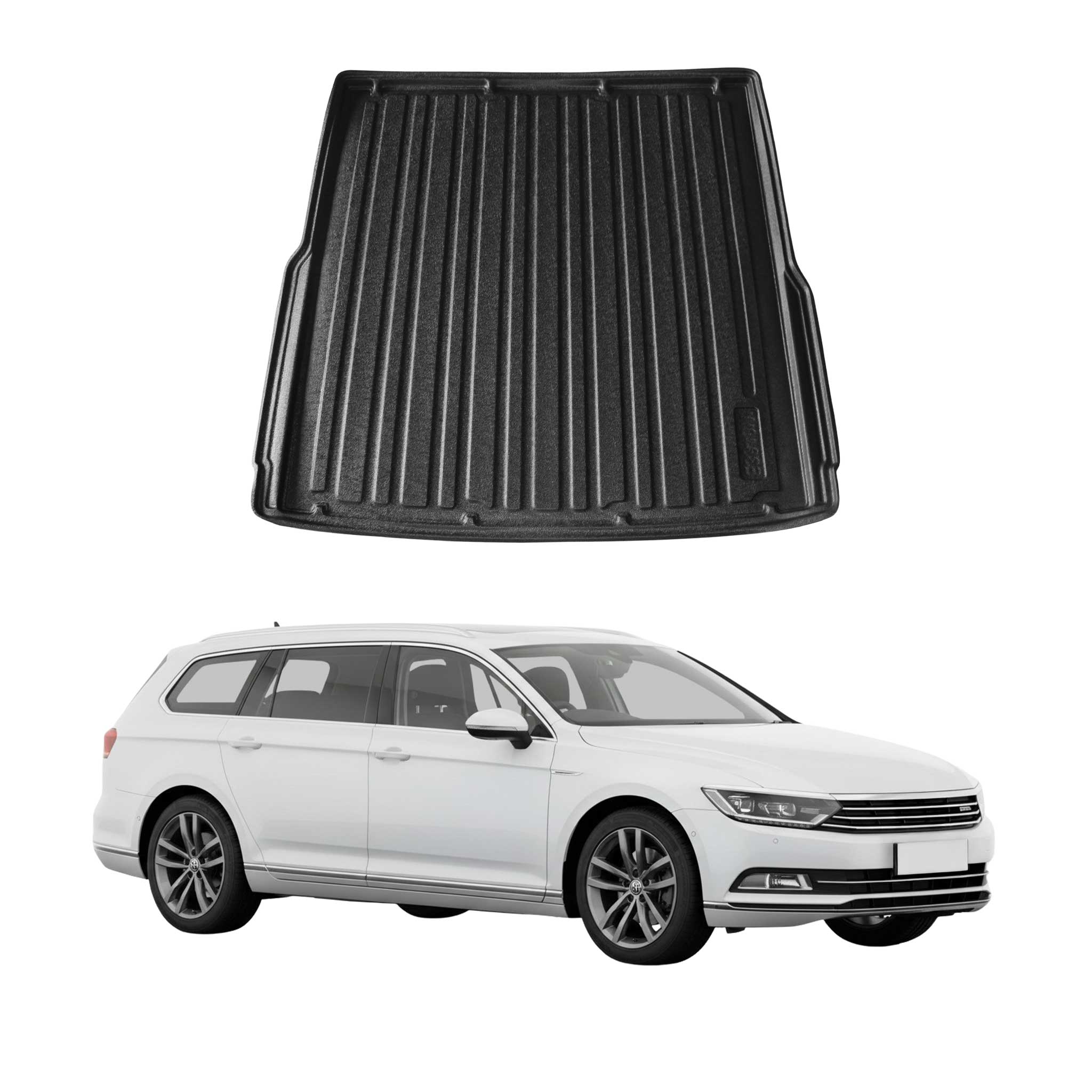 Kofferraumwanne Laderaumwanne für VW Passat B8 Variant 2014-2023 Gummi TPE