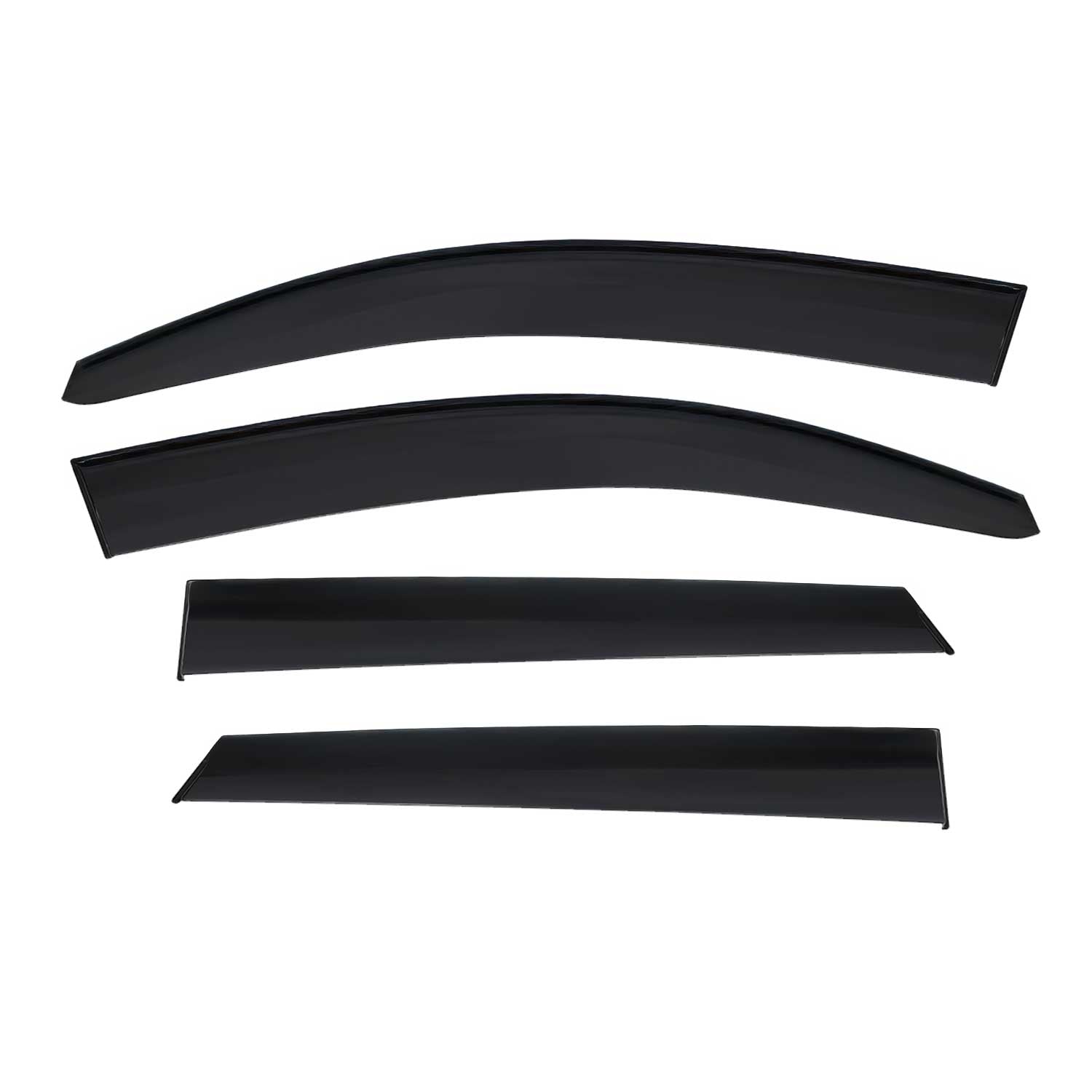 4x Windabweiser Regenabweiser für Hyundai Tucson 2015-2020 Acryl Dunkel