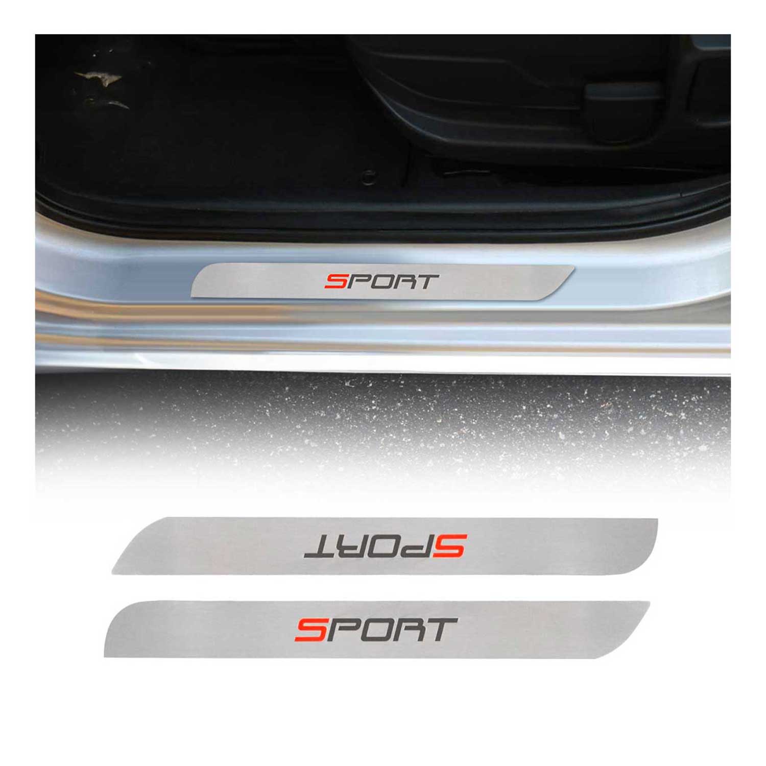 Einstiegsleisten für Alfa Romeo 147 156 Auto Edelstahl Tuning Sport 2x