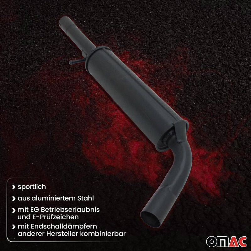 NOVUS Sport Vorschalldämpfer für Audi A3 Seat Leon VW Golf 4 New Beetle mit EG