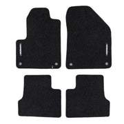 Velours Fußmatten für Jeep Cherokee V 2013-2023 Autoteppich Schwarz 4 teile