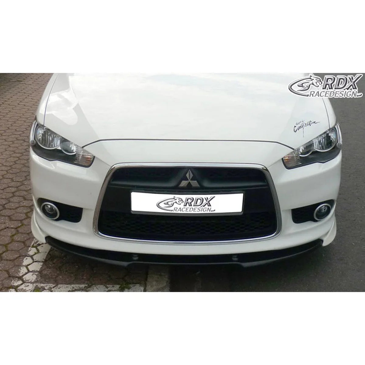 RDX Frontspoiler Vario-X für Mitsubishi Lancer Sportback 2008- Polyurethan TÜV