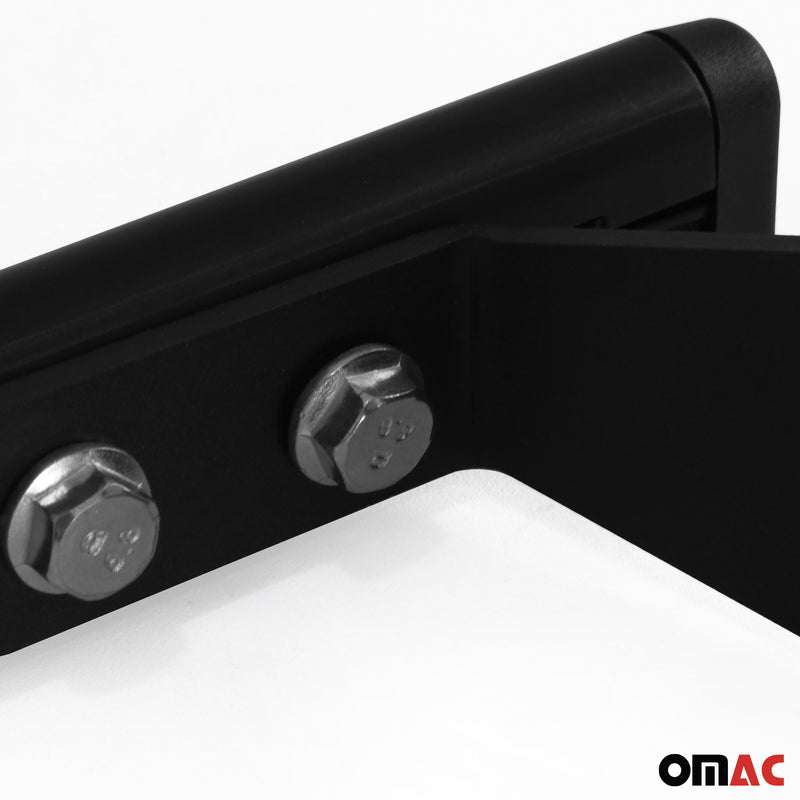 Dachträger Grundtäger für VW Caddy 2004-2015 75kg Stahl Schwarz 2 tlg