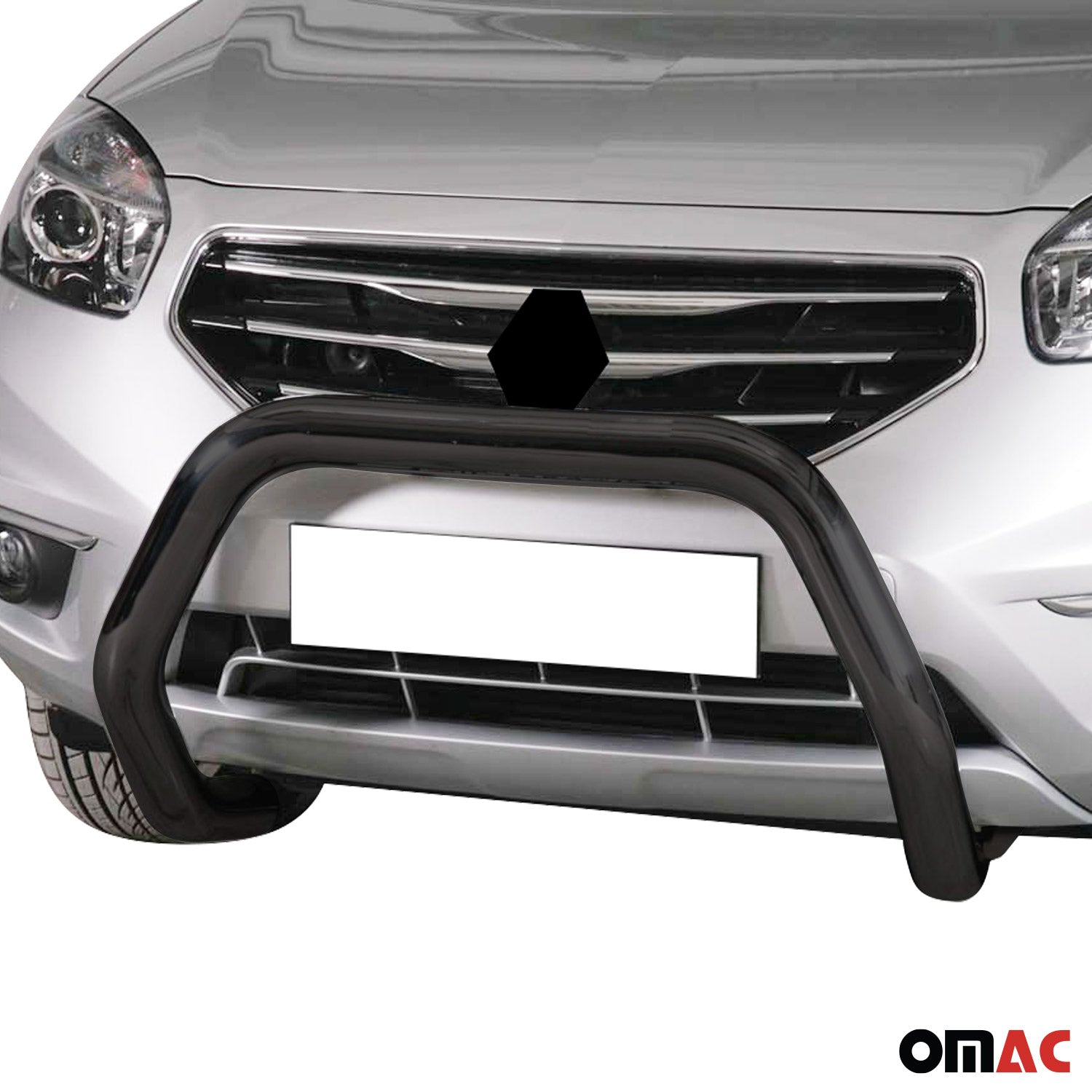 Frontbügel Frontschutzbügel für Renault Koleos 2011-2013 ø76mm Stahl Schwarz