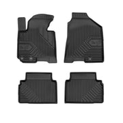 Fußmatten Gummimatten No.77 für Hyundai ix35 I 2009-2015 TPE Schwarz 3 teile