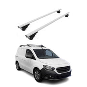 Dachträger Grundträger für Mercedes Citan W420 2021-2026 Stahl Silber 2tlg