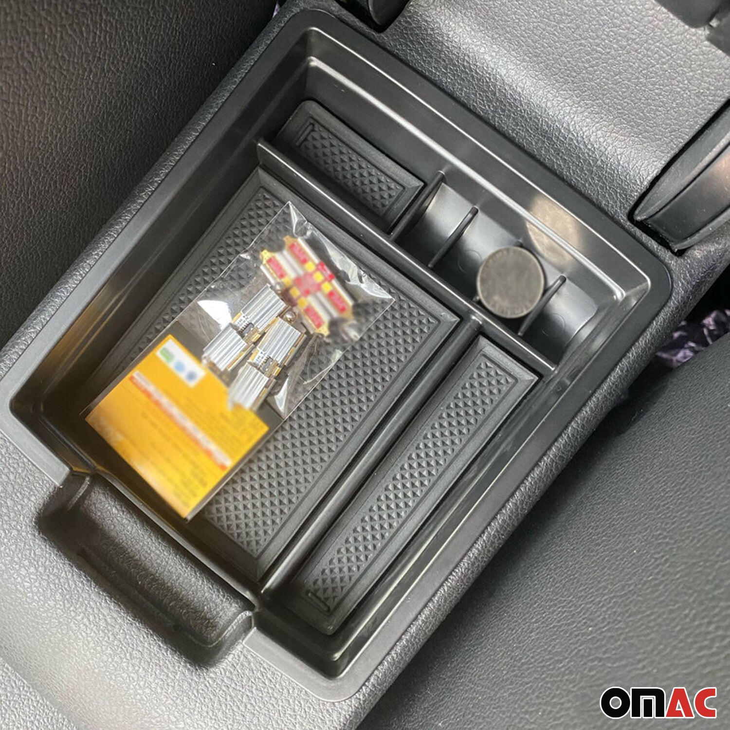 Armauflage Ablagebox Zentrale Storage-Box für VW Jetta 2014-2018 ABS Schwarz