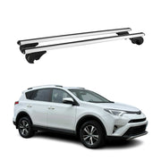Dachträger Grundtäger für Toyota RAV4 XA30 2005-2012 75kg Alu Silber 2 tlg