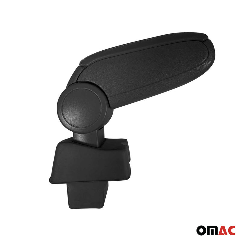 Mittelarmlehne Armlehne für Skoda Octavia 2004-2013 PU-Leder ABS Schwarz