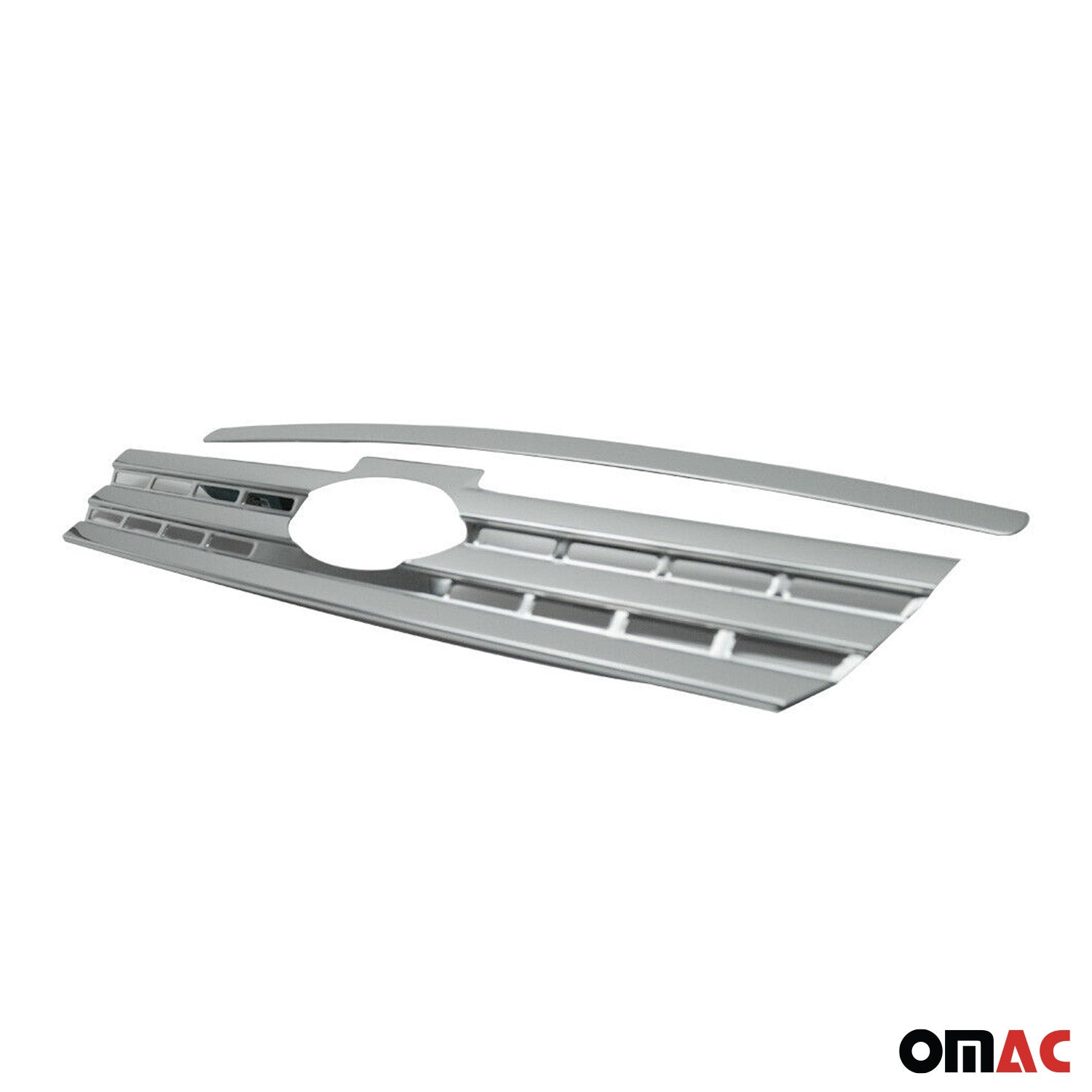 Kühlergrill Leisten Grillleisten für Ford Connect 2009-2014 Edelstahl Chrom 2x