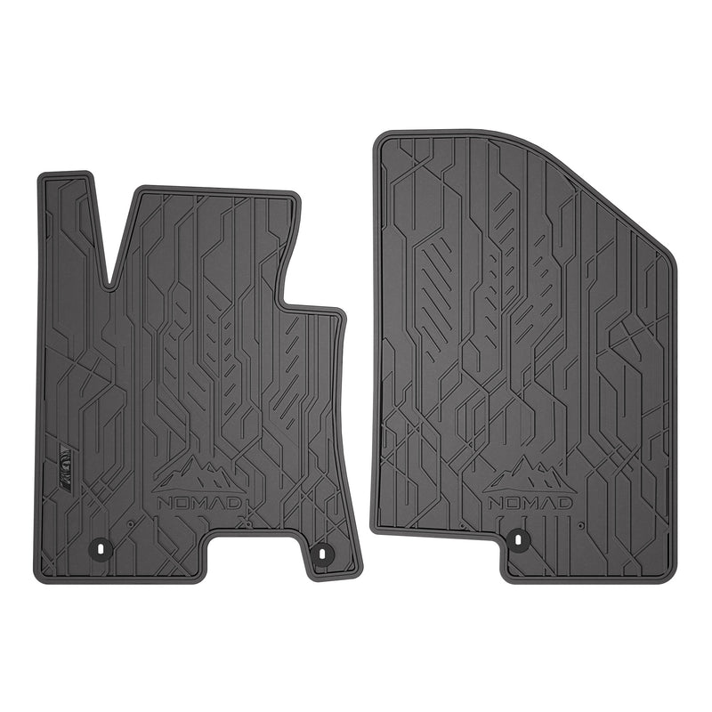 Fußmatten Gummimatten Antirutsch für Kia Ceed II 2012-2018 1.Reihe Schwarz 2 tlg