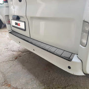 Ladekantenschutz Stoßstangenschutz für Renault Trafic 2014-2024 Edelstahl Dunkel