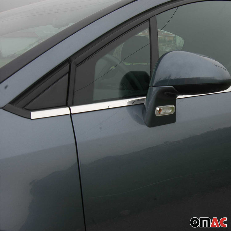 Fensterleisten Zierleisten für Citroen C4 2006-2013 Stufenheck Edelstahl 8tlg