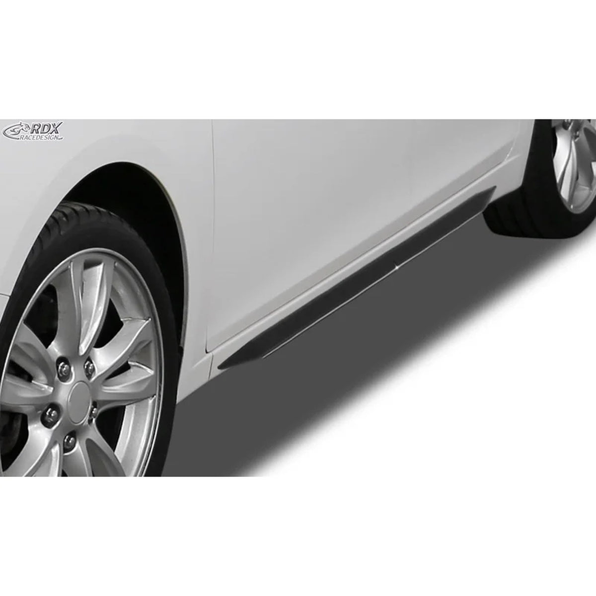 RDX Seitenschweller 'Slim' für Ford Focus CC 2007-2008 ABS Schwarz 2er-Set TÜV