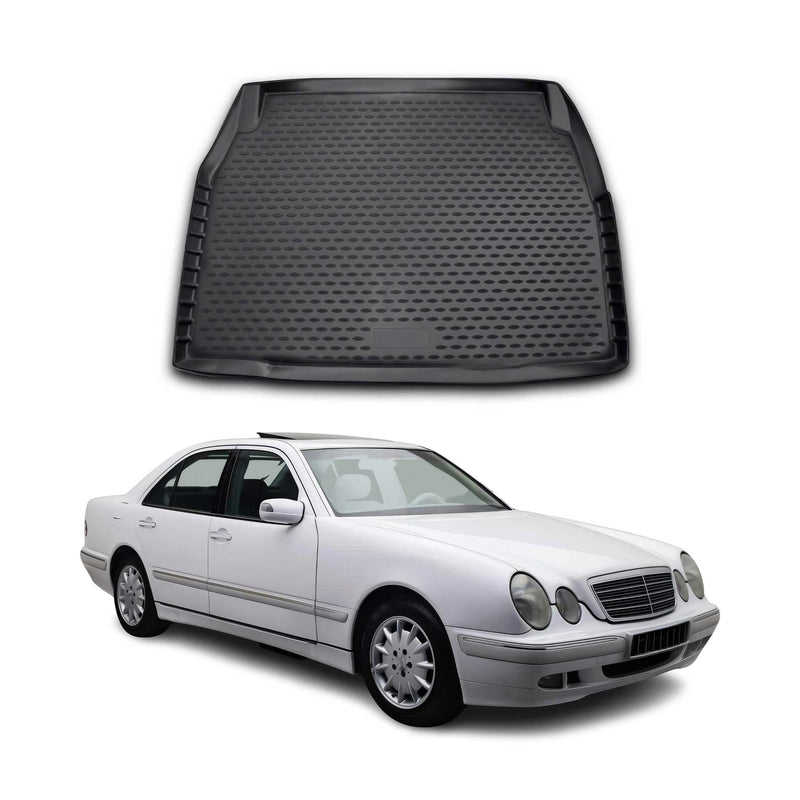 Kofferraummatte Kofferraumwanne für Mercedes E Klasse W210 1995-2002 Gummi TPE
